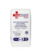 Scutece Adulti Hospital Care - L - 34 buc